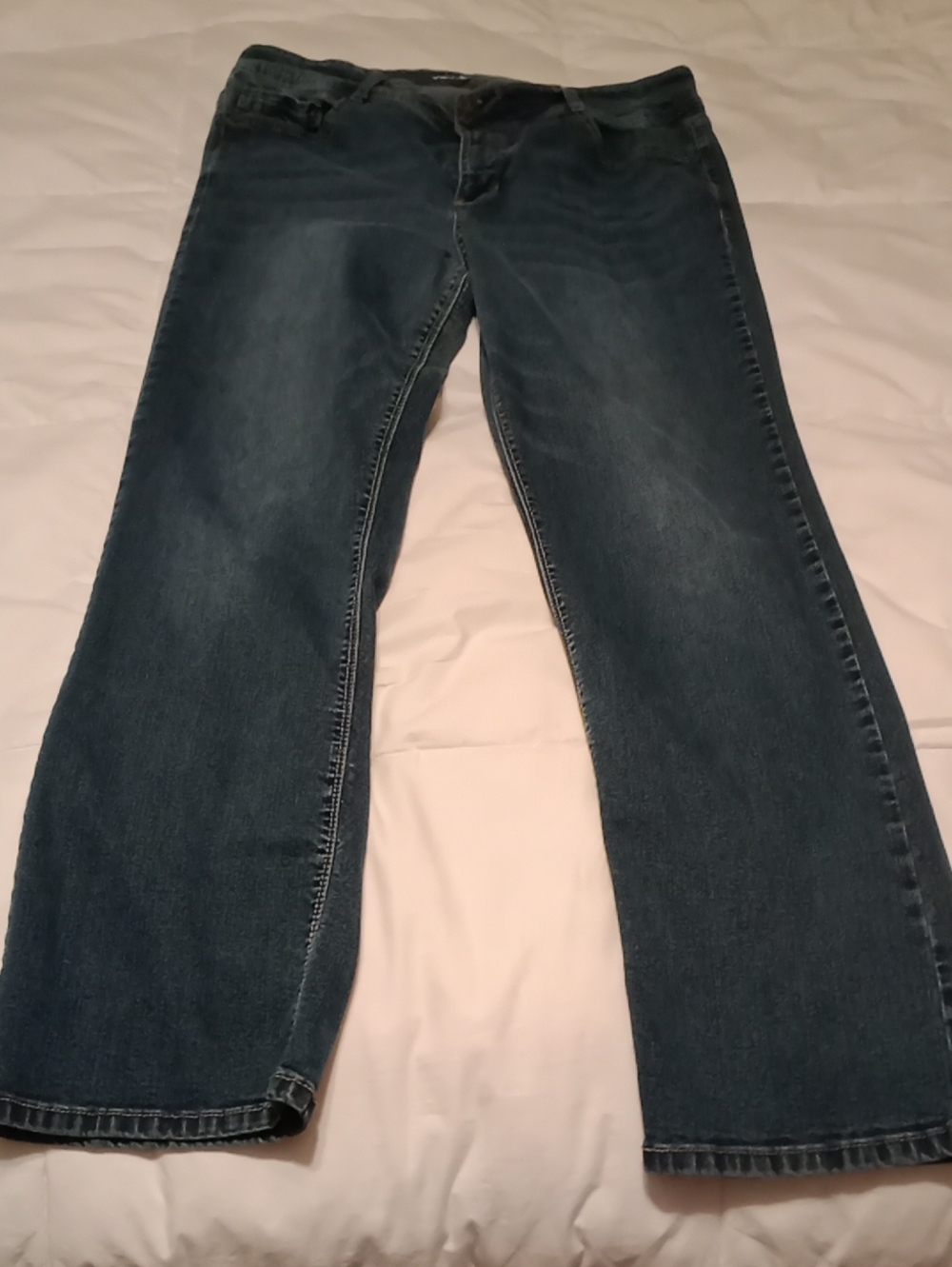 Wallflower Women’s Dark Blue Bootcut Jeans Size 18 Plus Regular, Great Condition